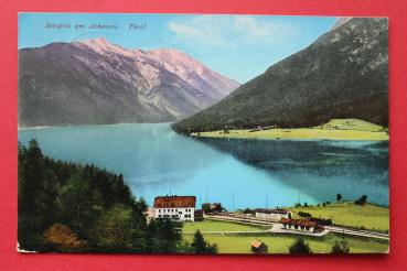 Postcard PC Seespitz am Achensee / 1915